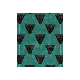 Locust Crushed Velvet Blanket